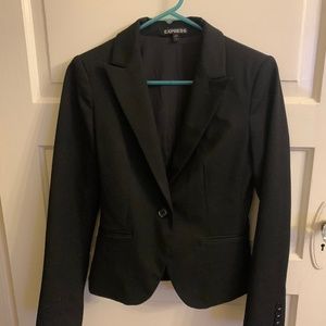 Express Black Blazer - Size 0 - Professional
